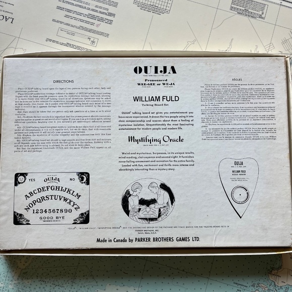 Vintage 70s Ouija Board - Parker Brothers Game - Picture 2 of 8